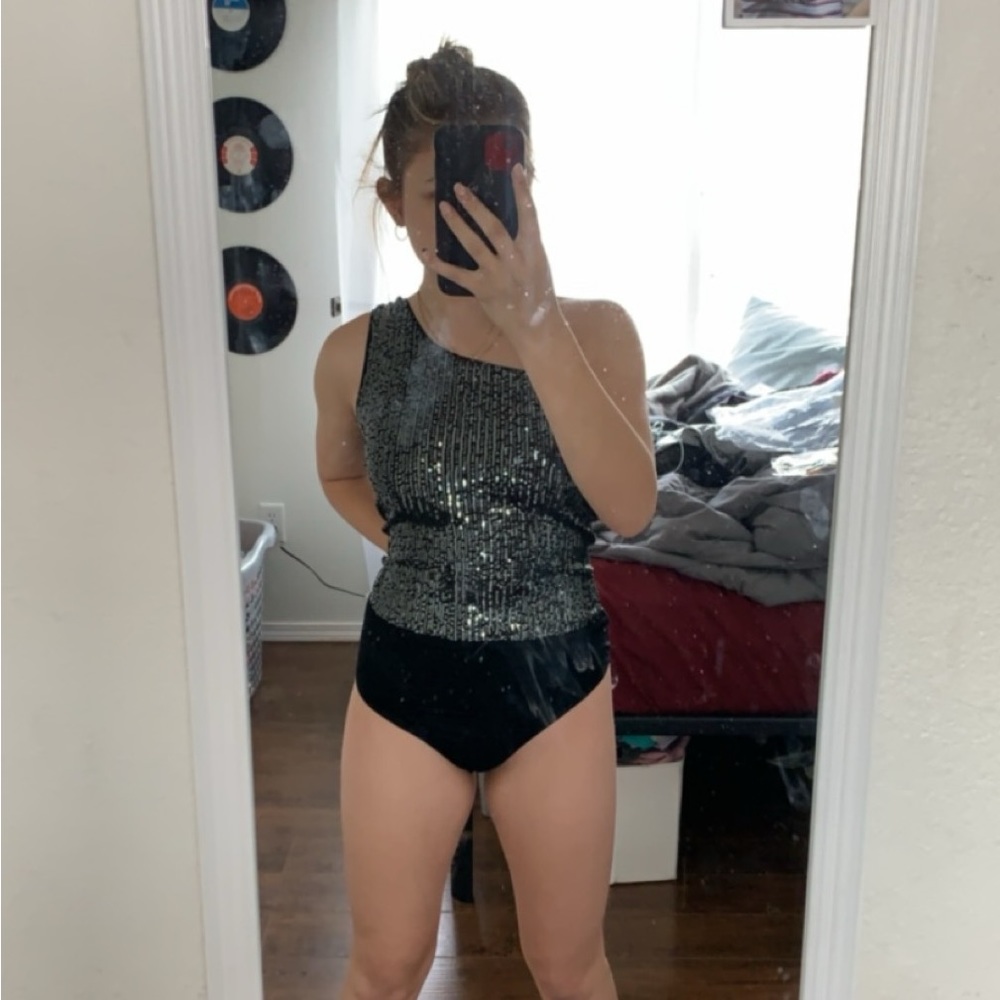 Sparkly bodysuit
